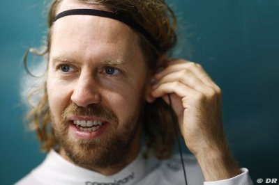 Vettel en visite éclair dans le paddock de Monaco