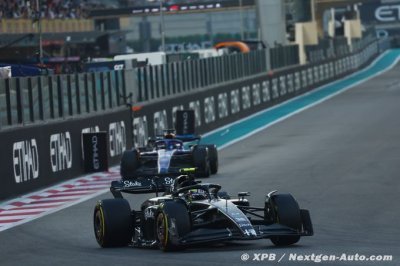 Alfa Romeo F1 conclut une ’longue saison’ dans l’anonymat à Abu Dhabi