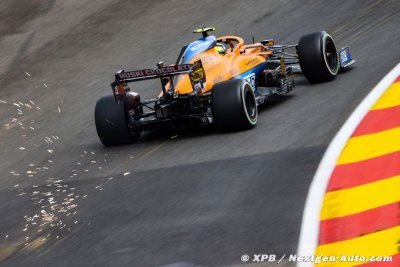 Norris dans la mêlée du top 10, Ricciardo se cherche avec les tendres