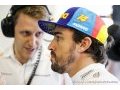 Alonso ne dit pas non à un test de la McLaren 2019
