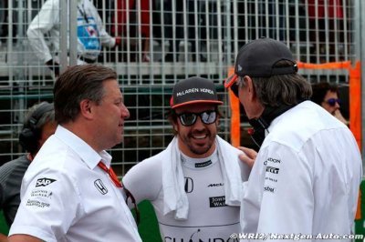 Zak Brown&nbsp;: C’est un plaisir de travailler avec Fernando Alonso