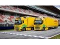 La F1 construit une ‘logistique verte' avec des camions au biocarburant
