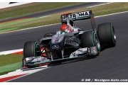 Schumacher en attente d'un nouveau châssis