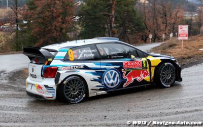 VW one-two-three: Ogier leads Latvala and Mikkelsen at the ’Monte’