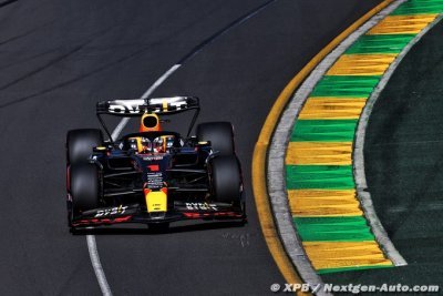 Australie, EL1&nbsp;: Verstappen en tête, et en tête-à-queue