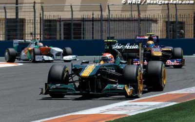 Great-Britain 2011 - GP Preview - Team Lotus Renault