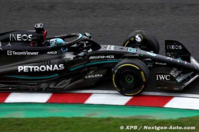 Mercedes F1&nbsp;: Russell a connu une journée ’étrange’ à Suzuka