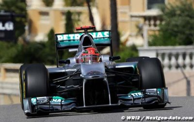 L’exploit inachevé de Monaco&nbsp;: Mercedes F1 a eu ‘le cœur brisé’ pour Schumacher en 2012