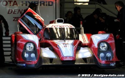 Test de vérifications réussi pour TOYOTA Racing