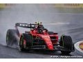 Spa, FP: Sainz heads McLaren pair in rain-affected practice in Belgium 