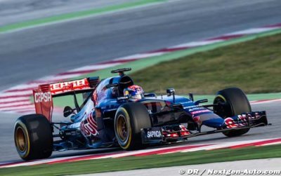 Essais concluants chez Toro Rosso