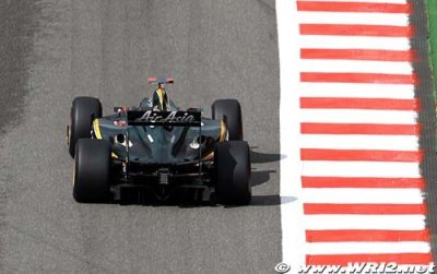 Lotus en essais aujourd’hui à Duxford