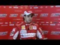 Vidéo - Interviews d'Alonso et de Massa avant Valence