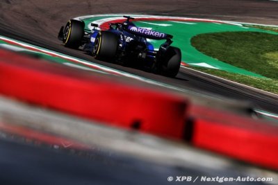 Williams F1&nbsp;: Albon ’se régale’ malgré une préparation difficile