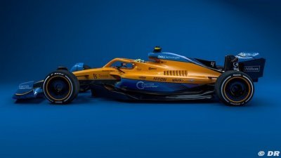 Norris éprouve de la ’curiosité’ envers les F1 de 2022