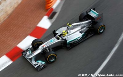 La Mercedes fait moins souffrir ses pneus