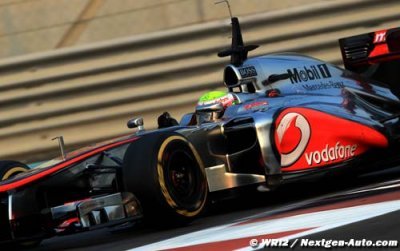 Les jeunes pilotes testent un nouvel aileron avant pour McLaren