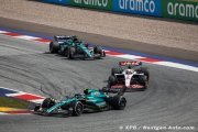Le podium était 'hors de portée' pour Aston Martin F1 en Autriche