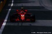 Räikkönen confiant de pouvoir aller plus vite demain à Singapour