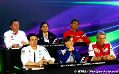 2015 Australian Grand Prix - Friday Press Conference