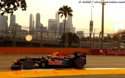Webber frustré par son Grand Prix de Singapour
