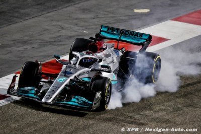 Mercedes F1&nbsp;: Russell confirme un retard sur Red Bull et Ferrari