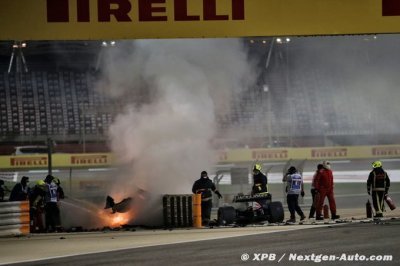 F1 defends decision to show Grosjean crash replays