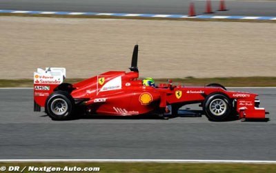 Massa&nbsp;: beaucoup de travail à faire sur la F2012