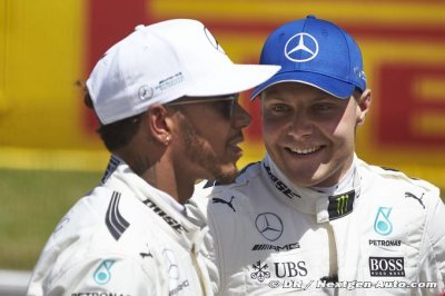 Hamilton et Bottas prêts pour une course très rude pour le mental