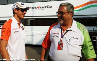 Sutil souhaite finalement rester chez Force India