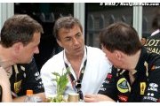 Jean Alesi is proud of Lotus Renault GP