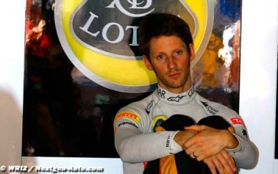 Grosjean se lâche sur Raikkonen