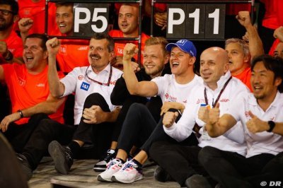 Haas F1 pense pouvoir jouer le podium en cas de course chaotique