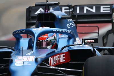 Esteban Ocon a piloté l’Alpine F1 A521 pour la 1ère fois à Silverstone