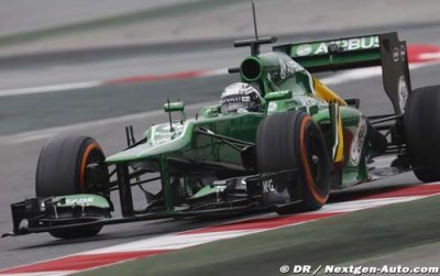 Van der Garde a fait ses débuts sous la pluie