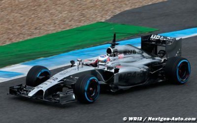 Jerez, Jour 2&nbsp;: Button, le plus rapide de la matinée... sur l’eau