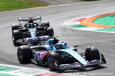 Alpine F1 prend une énorme claque en qualifications à Monza