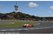 Start of season's third test session