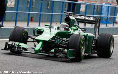 Caterham vise le milieu de grille cette saison