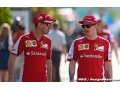 Raikkonen is on Vettel's pace - manager