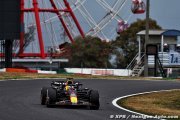 Japon, EL1 : Verstappen en tête, Sargeant dans le mur à Suzuka