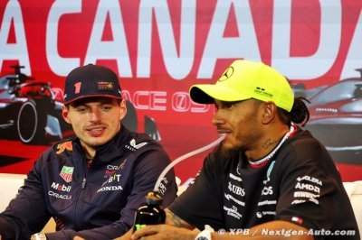 Changer le règlement F1 pour freiner Red Bull&nbsp;? Verstappen refuse l’idée de Hamilton  