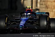 Williams F1 est très loin de la concurrence à Bakou