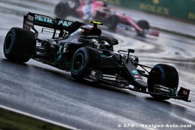 Bottas n’est pas satisfait de la stratégie de Mercedes en Q3