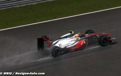 Libres 2&nbsp;: Hamilton est le plus rapide sous la pluie