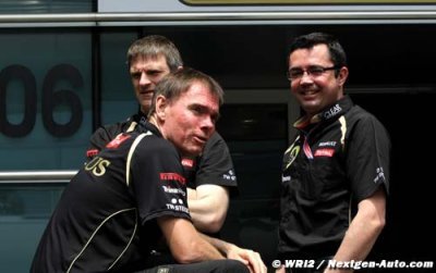 Beaucoup de travail abattu pour Lotus et Grosjean