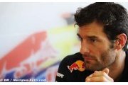 Webber frustré par ses essais libres