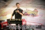 Video - Interview with Romain Grosjean before Singapore