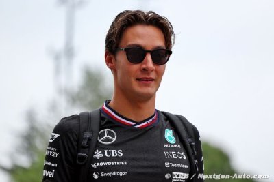 Russell s’inquiète de la ’folle’ vitesse de pointe des F1 2026