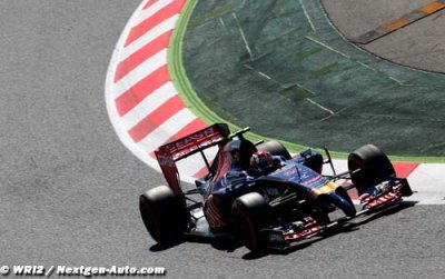 Kvyat a lutté mais la Toro Rosso manquait de vitesse